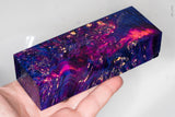 Stabilized box elder burl wood block