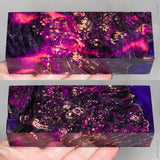 Stabilized box elder burl wood block