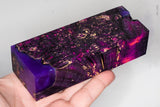 Stabilized box elder burl wood block