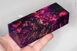 Stabilized box elder burl wood block