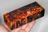 Stabilized box elder burl wood block