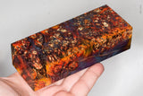 Stabilized box elder burl wood block
