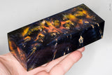 Stabilized box elder burl wood block