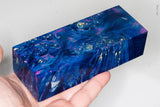 Stabilized box elder burl wood block
