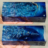 Stabilized box elder burl wood block