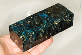Stabilized box elder burl wood block