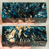 Stabilized box elder burl wood block