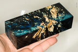 Stabilized box elder burl wood block