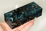 Stabilized box elder burl wood block