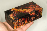 Large stabilized box elder burl wood block