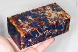 Large stabilized box elder burl wood block