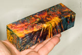 Stabilized box elder burl wood block