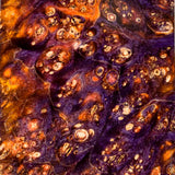 Stabilized box elder burl wood block