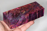 Stabilized box elder burl wood block