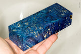 Stabilized box elder burl wood block