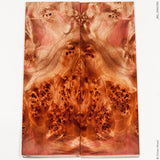 Stabilized wood willow burl panels