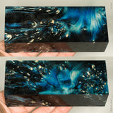 Stabilized box elder burl wood block
