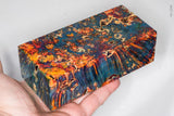Large stabilized box elder burl wood block