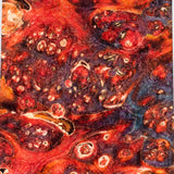 Stabilized box elder burl wood block