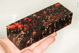 Stabilized box elder burl wood block