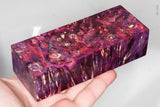 Stabilized box elder burl wood block
