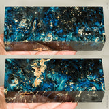 Stabilized box elder burl wood block