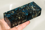 Stabilized box elder burl wood block