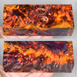 Stabilized box elder burl wood block