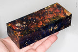 Stabilized box elder burl wood block