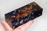 Stabilized box elder burl wood block