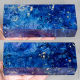 Stabilized box elder burl wood block