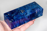 Stabilized box elder burl wood block