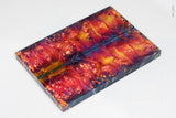 Stabilized box elder burl wood scales