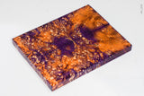 Stabilized box elder burl wood scales