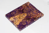 Stabilized box elder burl wood scales