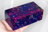 Large stabilized box elder burl wood block
