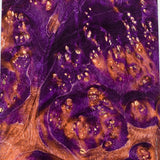 Large stabilized box elder burl wood block