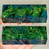 Stabilized box elder burl wood block