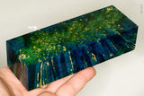 Stabilized box elder burl wood block