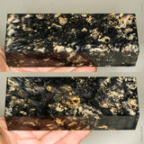 Stabilized box elder burl wood block