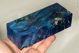 Stabilized box elder burl wood block