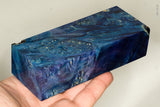 Stabilized box elder burl wood block
