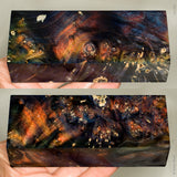 Stabilized box elder burl wood block