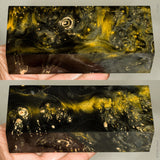 Stabilized box elder burl wood block