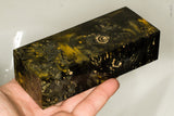 Stabilized box elder burl wood block