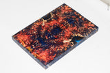 Stabilized box elder burl wood scales