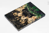 Stabilized box elder burl wood scales