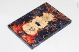 Stabilized box elder burl wood scales