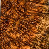 Stabilized wood amboyna burl hybrid block