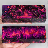 Stabilized box elder burl wood block